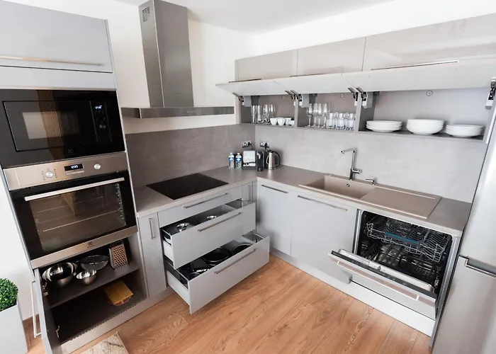 Apartment Luxury & Air-conditioned Osko Near The Center